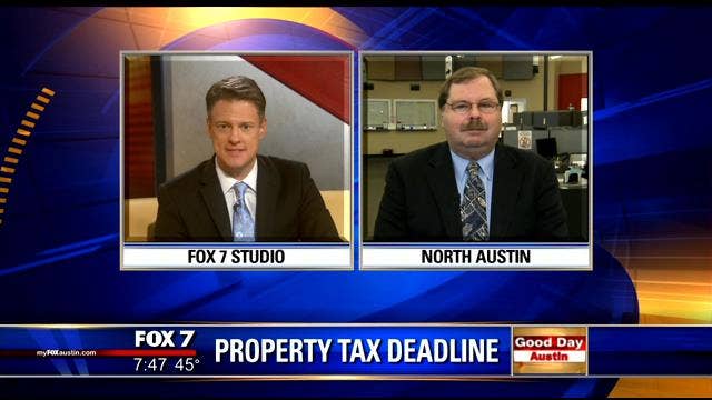 Property tax deadline approaching