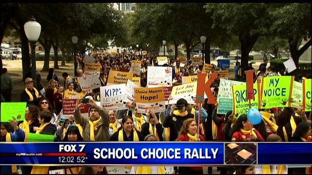 Rally at Capitol wraps up School Choice Week