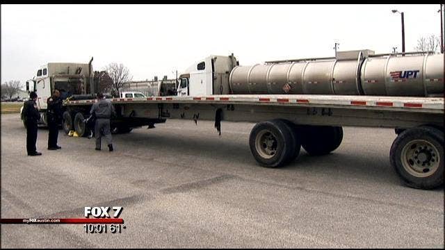 Closer look at big rig inspections in Travis County