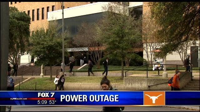 Power restored on UT-Austin campus