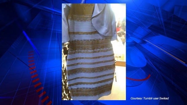 Internet taken over by dress color debate