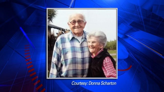 Couple married 67 years dies hours apart from each other holding hands