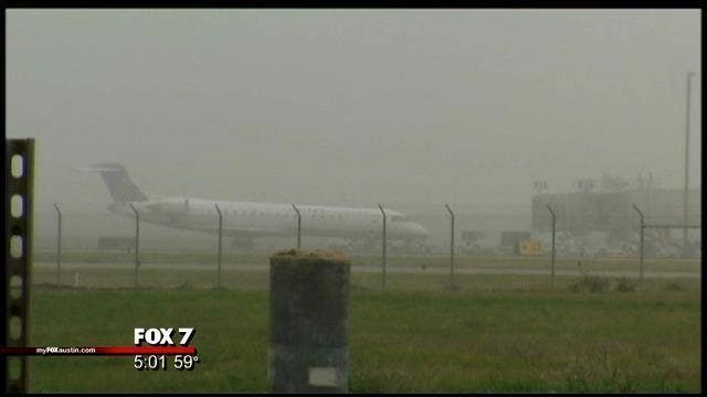 Dense fog causes problems for travelers at ABIA, delayed flights