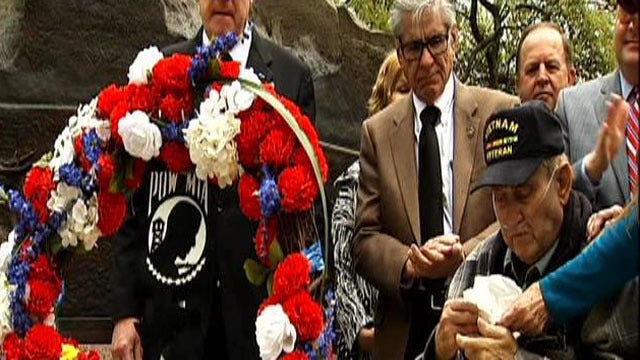 Vietnam veterans honored at the State Capitol