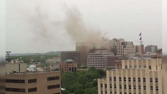 Several floors evacuated due to fire at DoubleTree Hotel