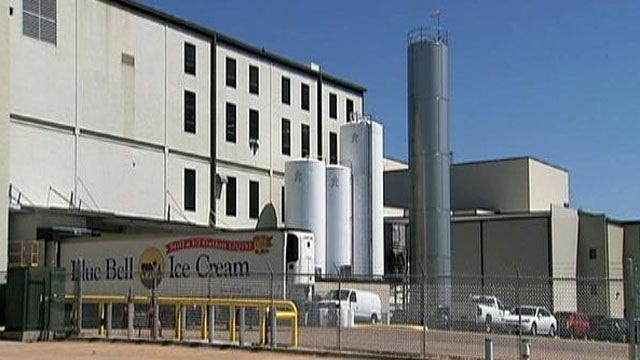 Residents in Blue Bell's hometown of Brenham show support following recall