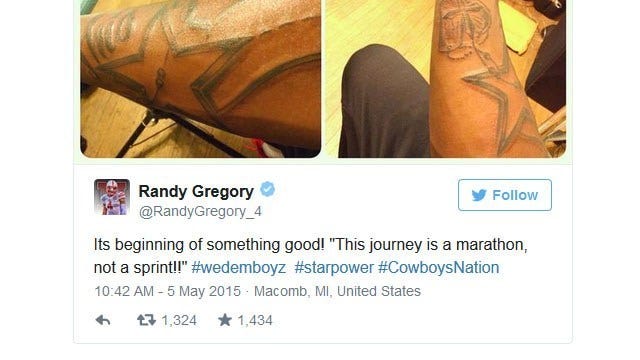 New Cowboy draftee Randy Gregory is 'all in'