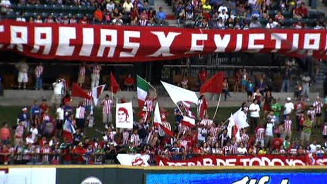 Mexican League soccer at Dell Diamond