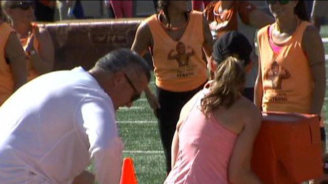 UT football holds annual women's clinic