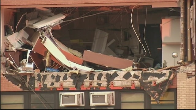 Lit match caused explosion at school campus in Marble Hill