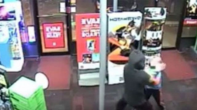 Video captures 7-year-old boy fighting off armed robber with stuffed toy