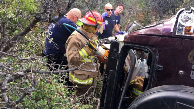 Arizona man rescued after being trapped in car for 3 days