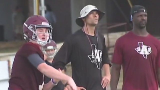 First practice for Austin High football team