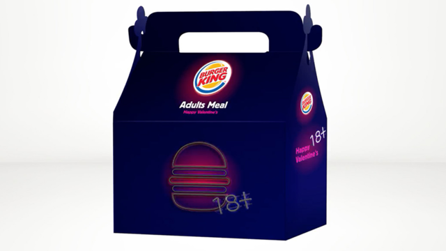 Burger King offers adults-only Valentine's Day meal