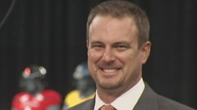 Coach Tom Herman at Big 12 Media Days