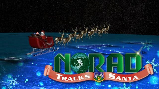 Track Santa Right Here: Weather forecast for Christmas Eve