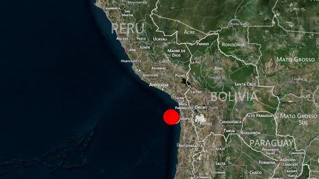 8.3 magnitude earthquake strikes off the coast of Chile; at least 5 killed