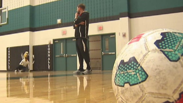 Connally High School boys soccer team in state tournament