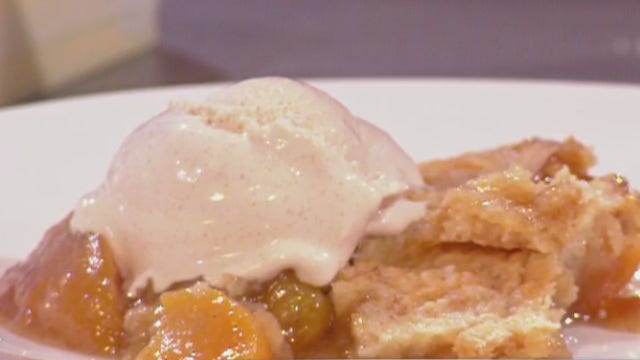 Cooking with FOX 7: Charred Peach Bourbon Dump Cake
