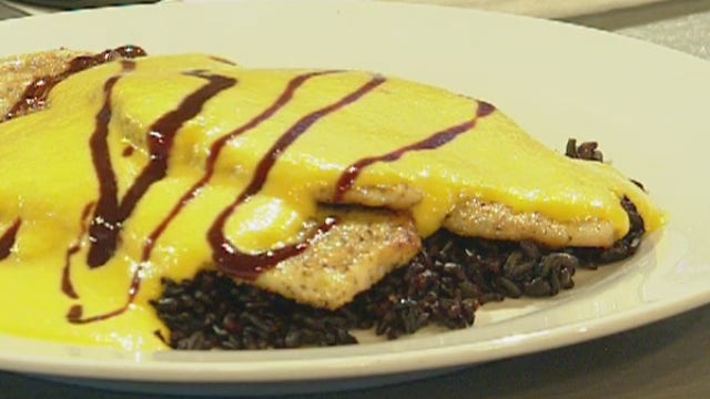 Cooking with FOX 7: Chicken w/ Black Rice & Pumpkin Cream Sauce