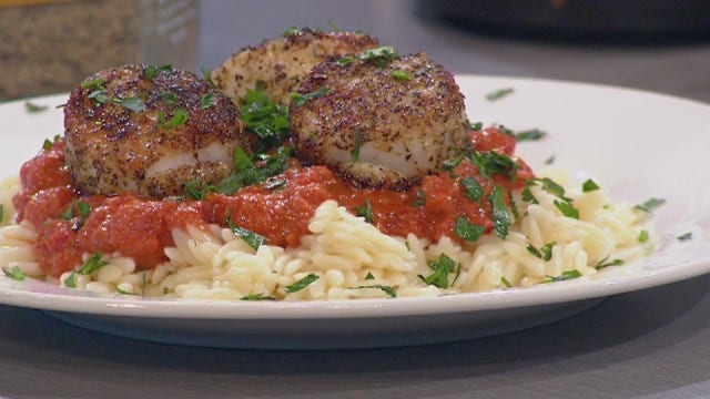 Cooking with FOX 7: Pan Seared Scallops