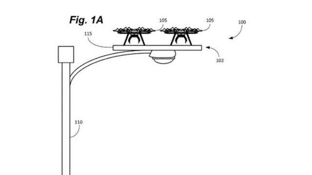 Amazon wants to turn street lights and even church steeples into drone docking stations