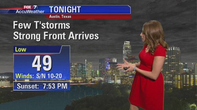 Evening Weather Forecast for April 6, 2018