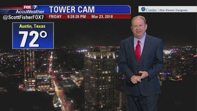 Evening weather forecast for Friday, March 23, 2018