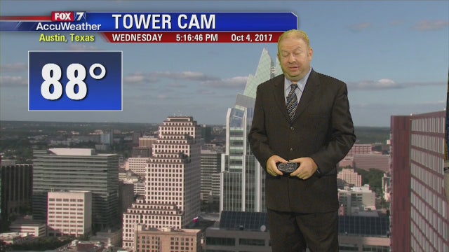 Evening weather forecast for Wednesday, October 4, 2017