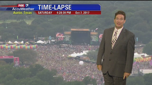 Evening weather forecast for Saturday, October 8, 2017