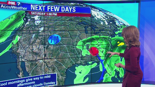Evening weather forecast for Dec. 14, 2018