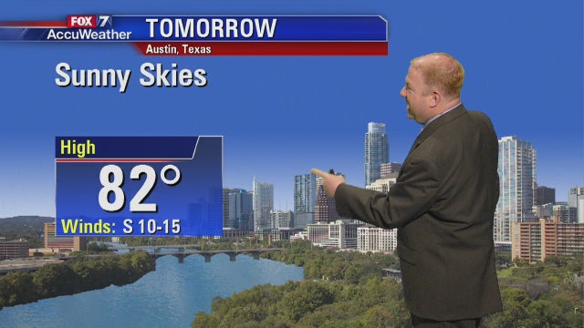 Evening weather forecast for April 10, 2018