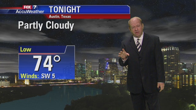 Evening weather forecast Sept. 17, 2018