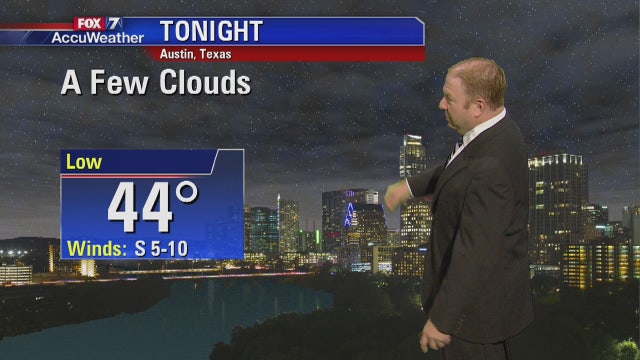 Evening weather forecast Jan. 30, 2018