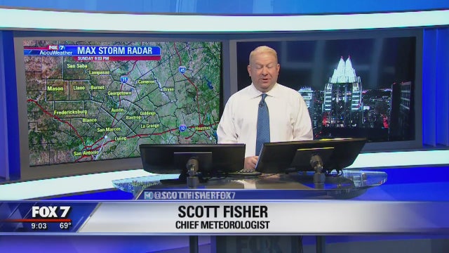 Evening weather forecast for Sunday, October 22, 2017