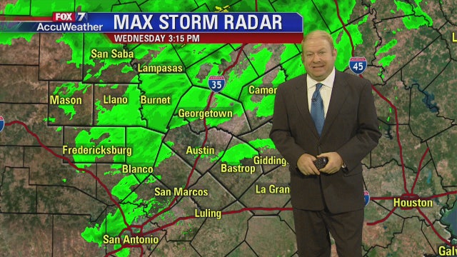 Evening weather forecast for Wednesday, November 8, 2017