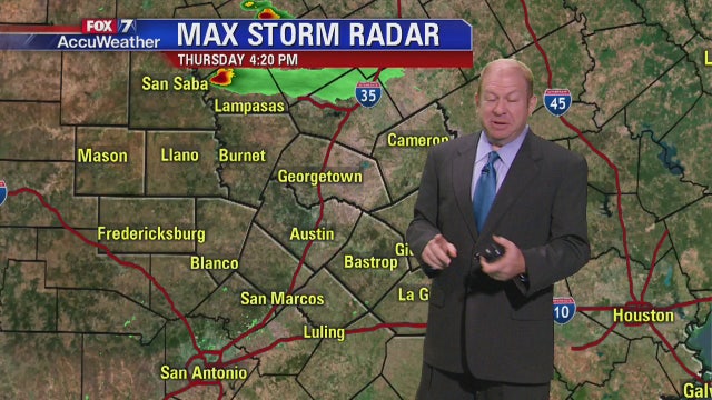 Evening weather forecast for Thursday, November 8, 2018