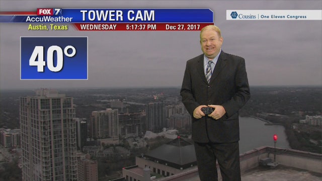 Evening weather forecast for Wednesday, December 27, 2017