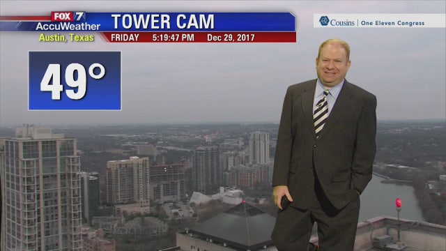 Evening weather forecast for Friday, December 29, 2017