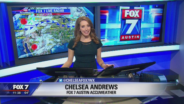 Evening weather forecast for Saturday, December 2, 2017