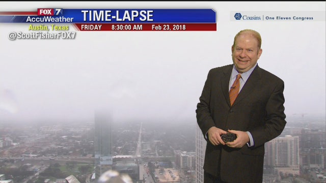 Evening weather forecast for Friday, February 23, 2018