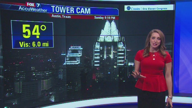 Evening weather forecast for Sunday, February 4, 2018