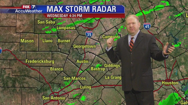 Evening weather forecast for Wednesday, February 7, 2018