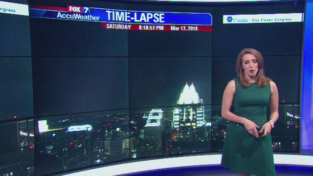 Evening weather forecast for Saturday, March 17, 2018