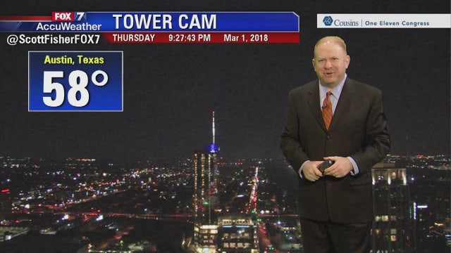 Evening weather forecast for Thursday, March 1, 2018