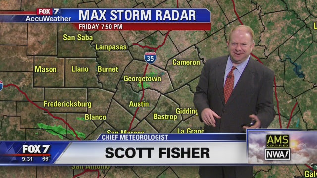 Evening weather forecast for Friday, March 9, 2018