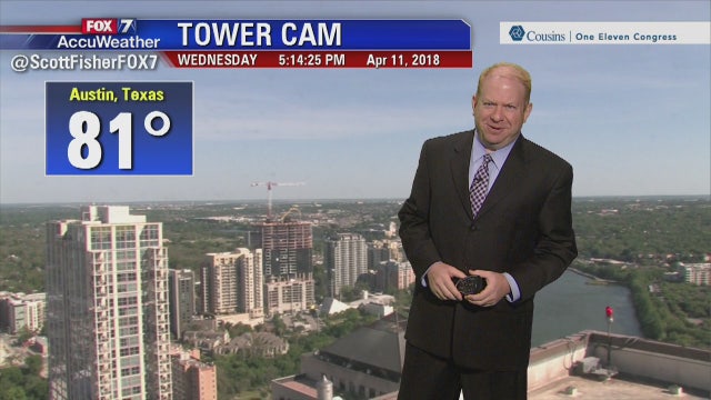 Evening weather forecast for Wednesday, April 11, 2018