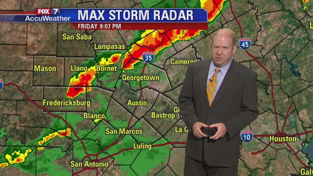 Evening weather forecast for Friday, April 13, 2018