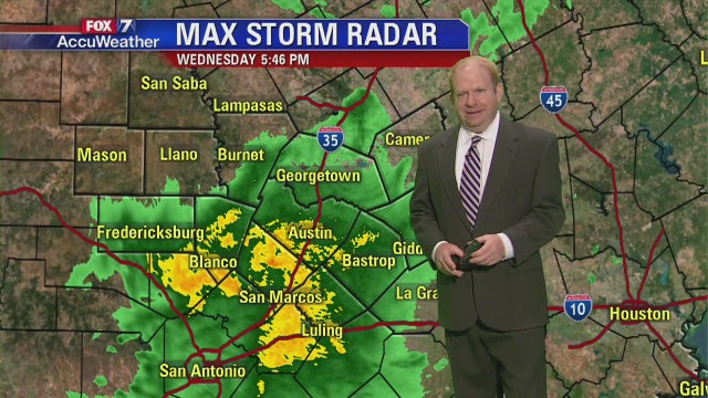 Evening weather forecast for Wednesday, April 24, 2018