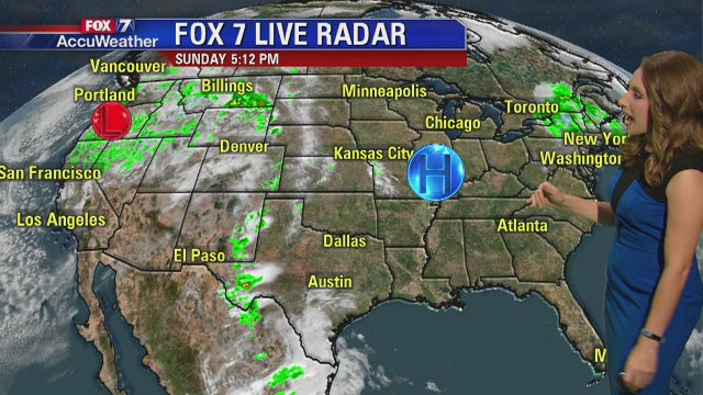 Evening weather forecast for April 29, 2018